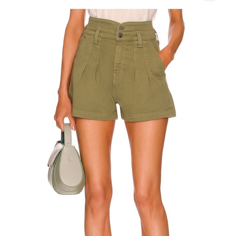 Veronica Beard Jaylen Shorts In Clover Size 24